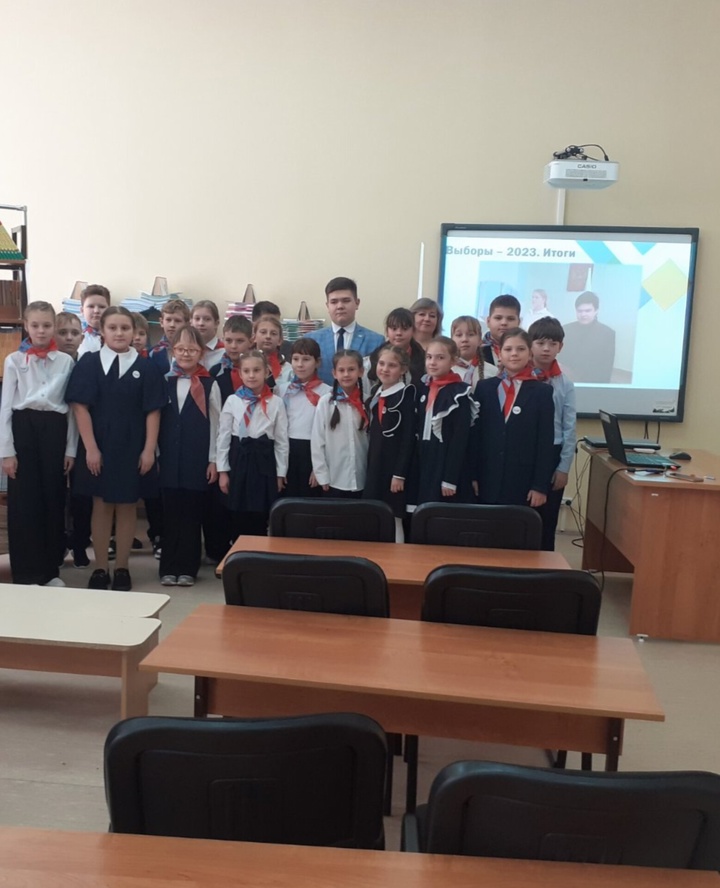 ОРЛЯТА РОССИИ. Классная встреча с лидером..