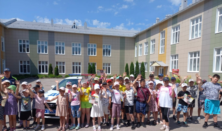 Школьный лагерь. 8 день. "День добра".